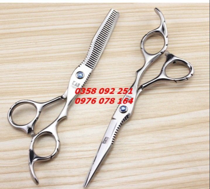 Kéo cắt tóc 6inch nhật nhập khẩu sắc bén và bền bỉ kai 6.0