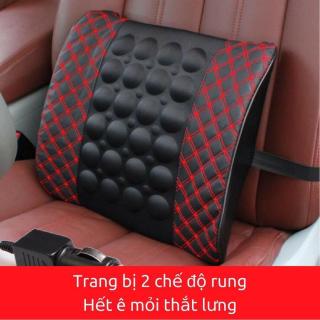 đệm Tựa Lưng Massage Tren O To Chống E Mỏi Gối đệm Ghế O To Webgiaxe Com
