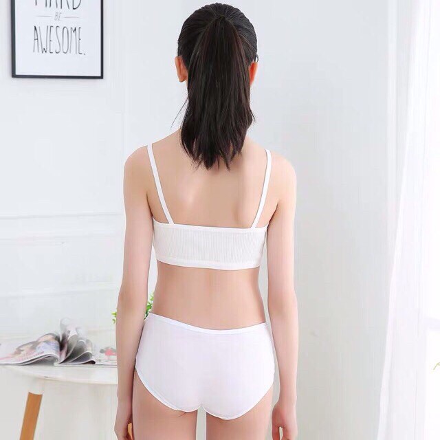 [Hoàn tiền 25%] Áo Bra Thỏ Học Sinh Cotton Đẹp