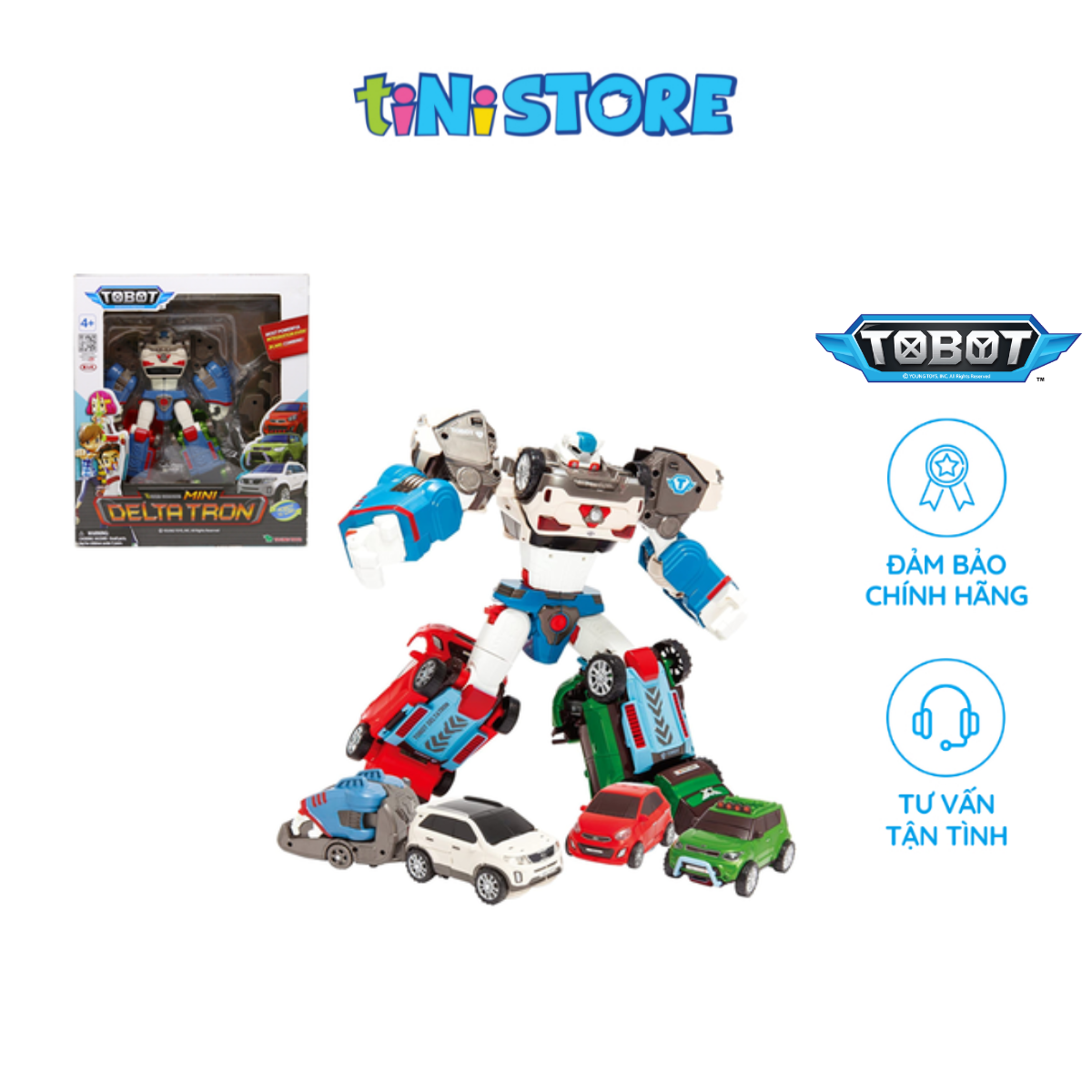 Đồ chơi TOBOT MINI DELTATRON 301058