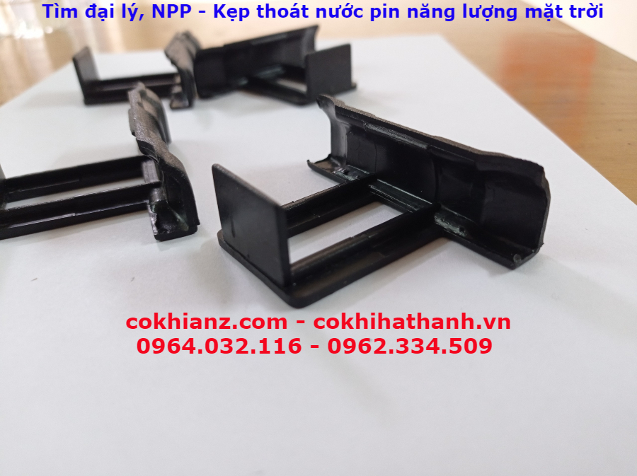 KẸP THOÁT NƯỚC CHO TẤM PIN NĂNG LƯỢNG MẶT TRỜI (COMBO 10 KẸP)