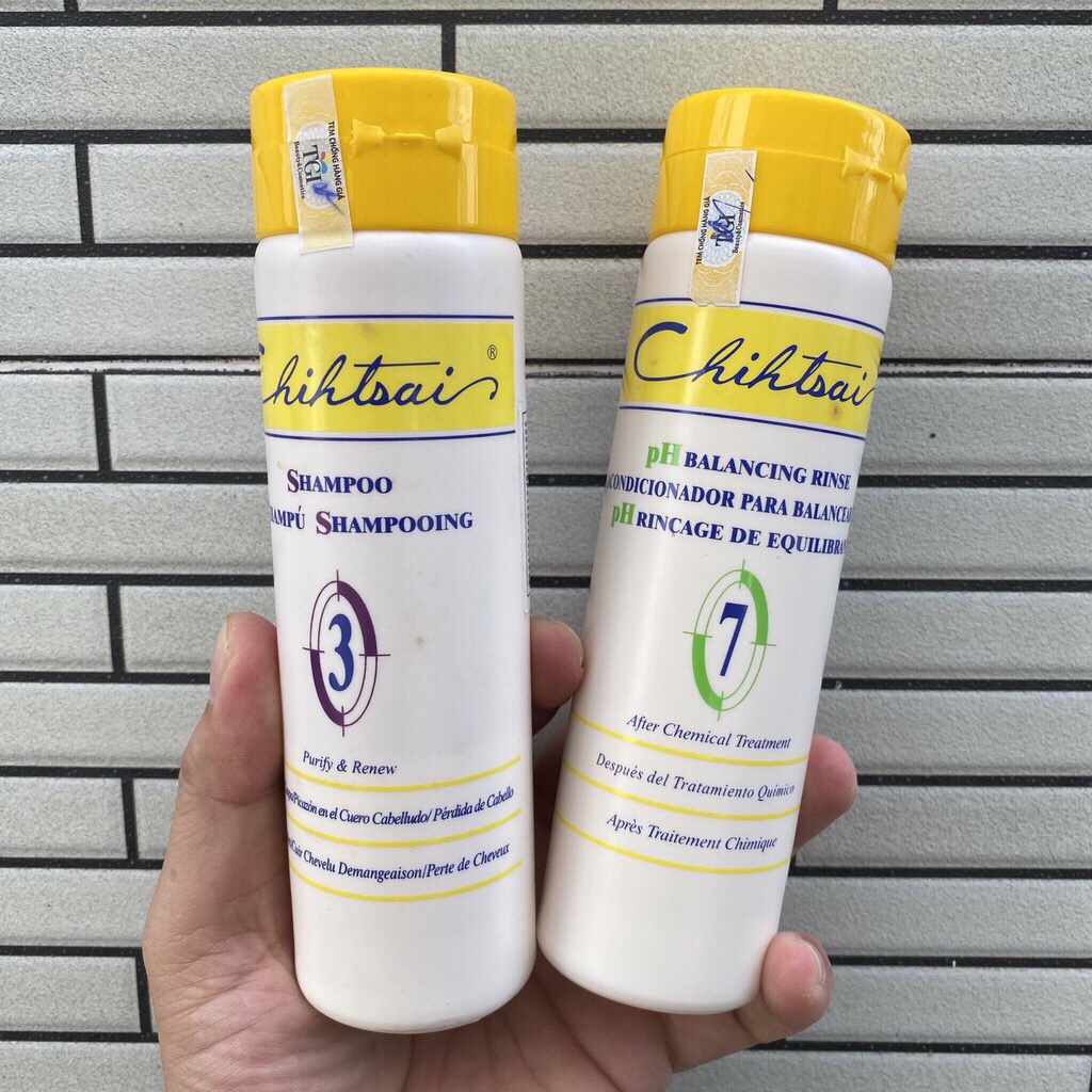 Dầu gội xả ngăn gàu chihtsai anti loss 250mlx2