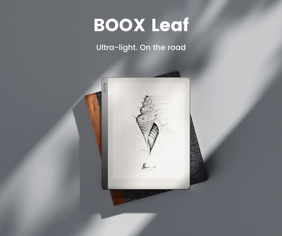 Cover máy đọc sách Boox Leaf Chính hãng Akishop