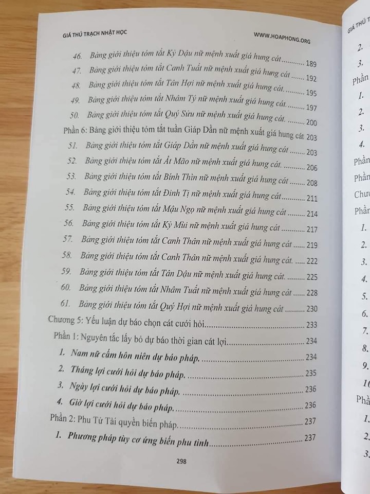 Sách Giá Thú Trạch Nhật Học – Lại Cửu Đỉnh