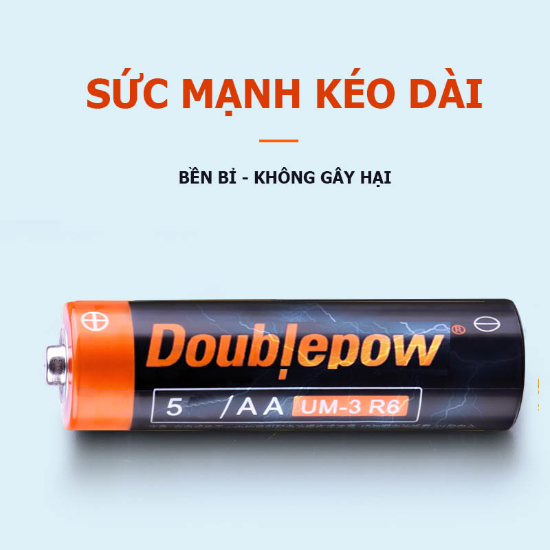 Combo 20 viên Pin tiểu, pin khô AA 1,5V Doublepow