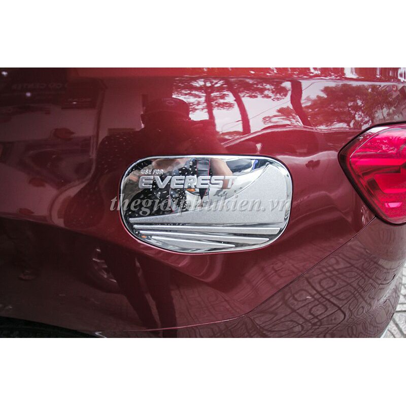 Ốp nắp bình xăng Ford Everest 2016-2021 -mạ Crom( hàng chất )