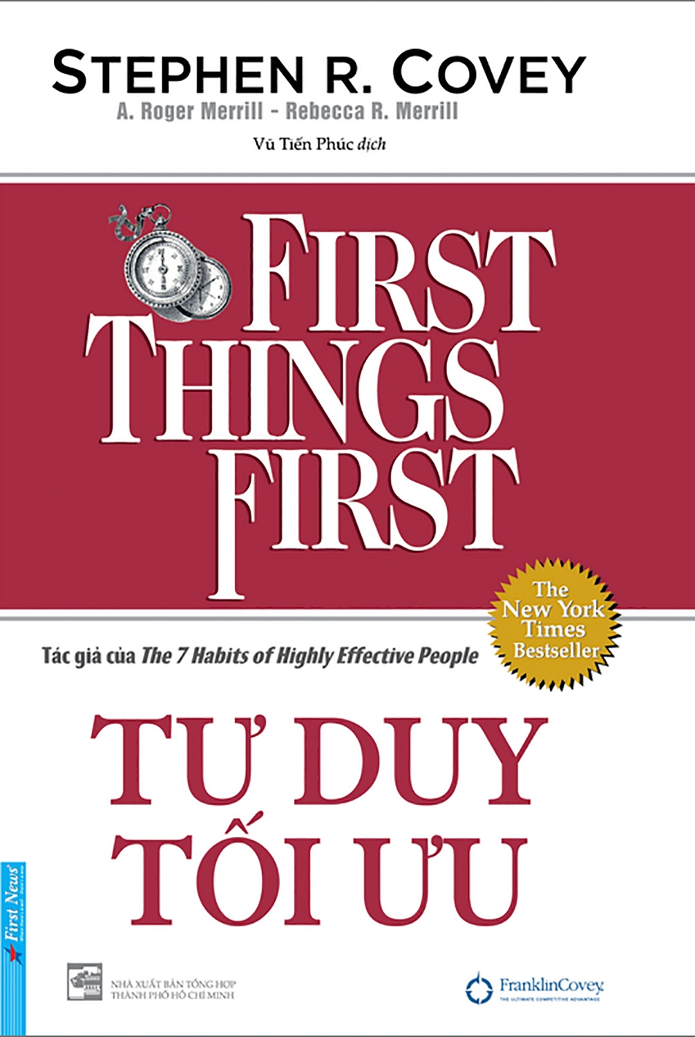 Sách Fahasa - Tư Duy Tối Ưu - First Things First