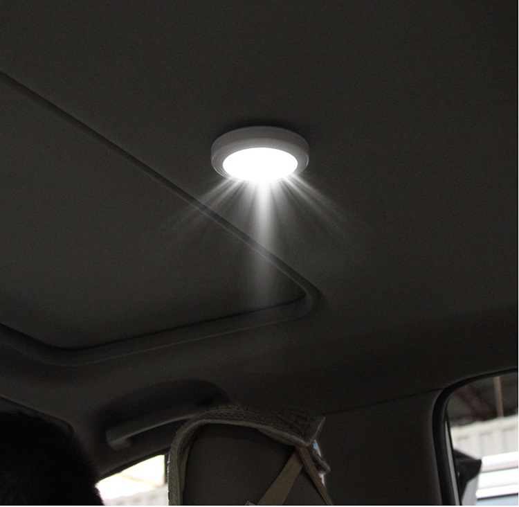 Đèn led dán tường mini 37A002 ( DÁN TỦ, DÁN TƯỜNG, CỐP XE, CẦU THANG...)