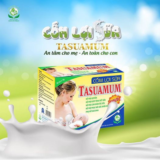 CỐM LỢI SỮA TASUAMUM 40 GÓI/HỘP