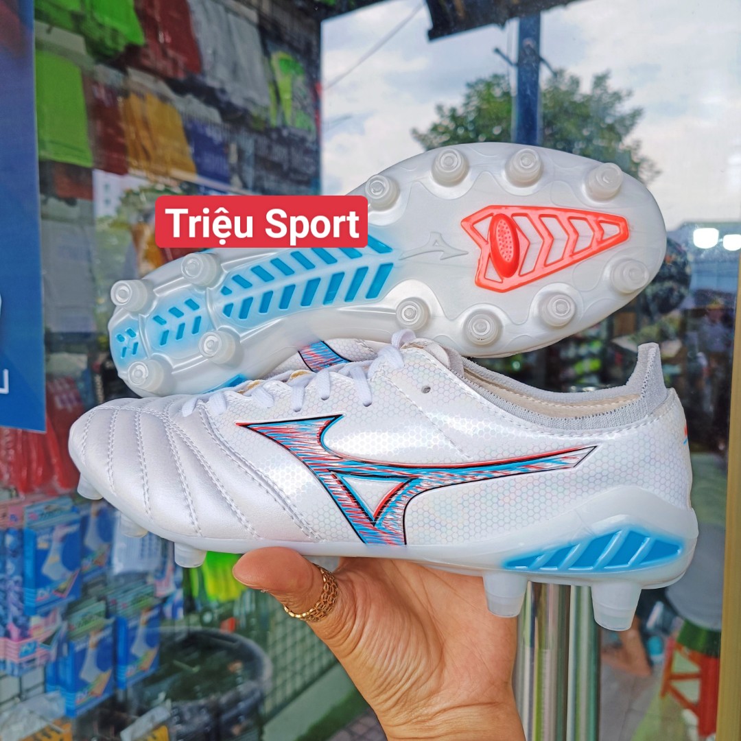giày đá bóng mizuno neo 3 fg +tất+hộp