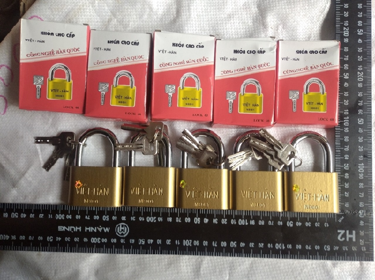khóa muỗng 60mm việt hàn