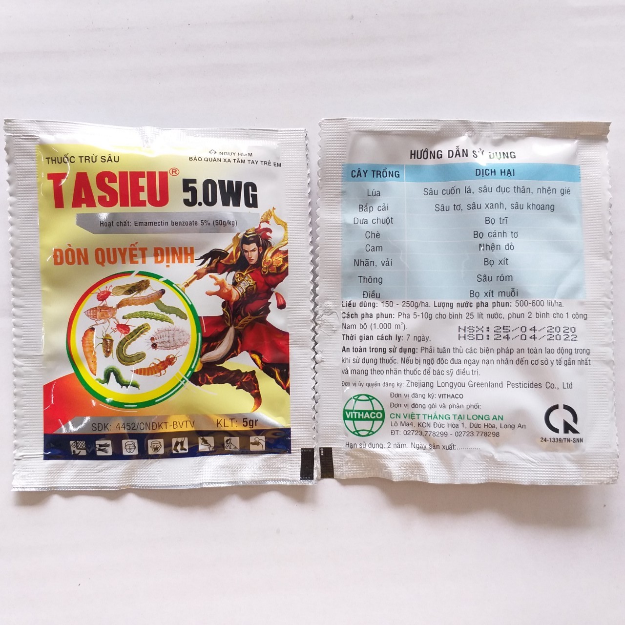 Thuốc Trừ Sâu Sinh học TASIEU 1.9EC - 5gr