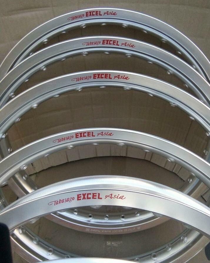 niềng nhôm excel asia 1.4 1.6 màu bạc 1 cặp