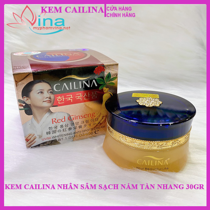 Kem Cailina nhân sâm cao cấp 30gr