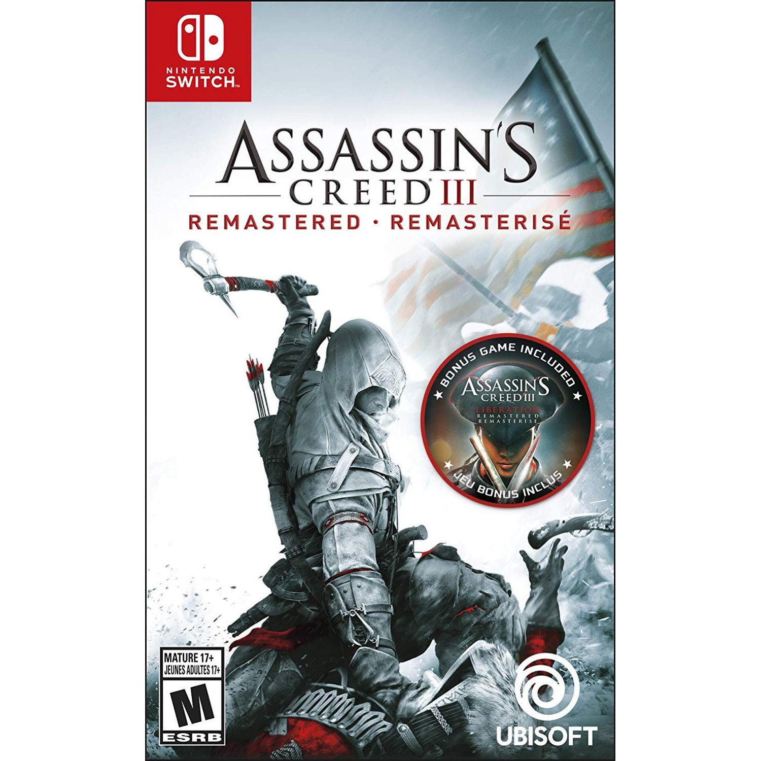 Băng Game Nintendo Switch - Assassin's Creed 3 Remaster Hệ US