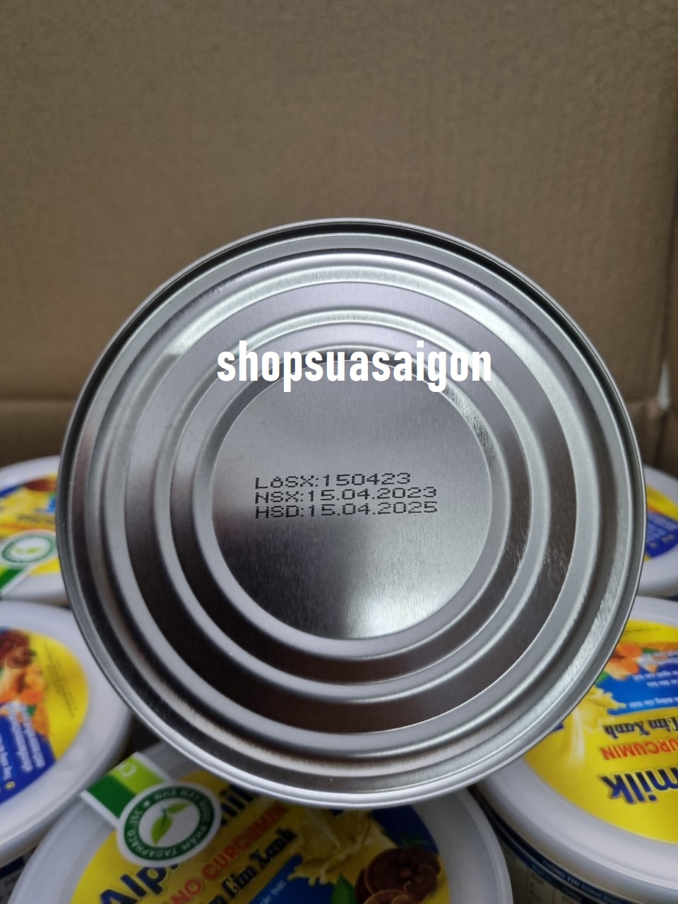 [Combo 2hộp 900gr-Date 2026] Sữa bột ALPHAMILK  NANO CURCUMIN NẤM LIM XANH.