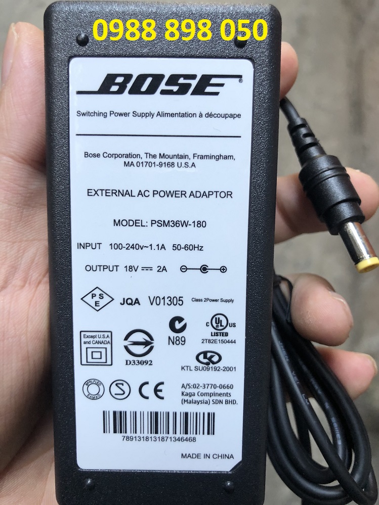 Adapter DC 18v 2a loại tốt