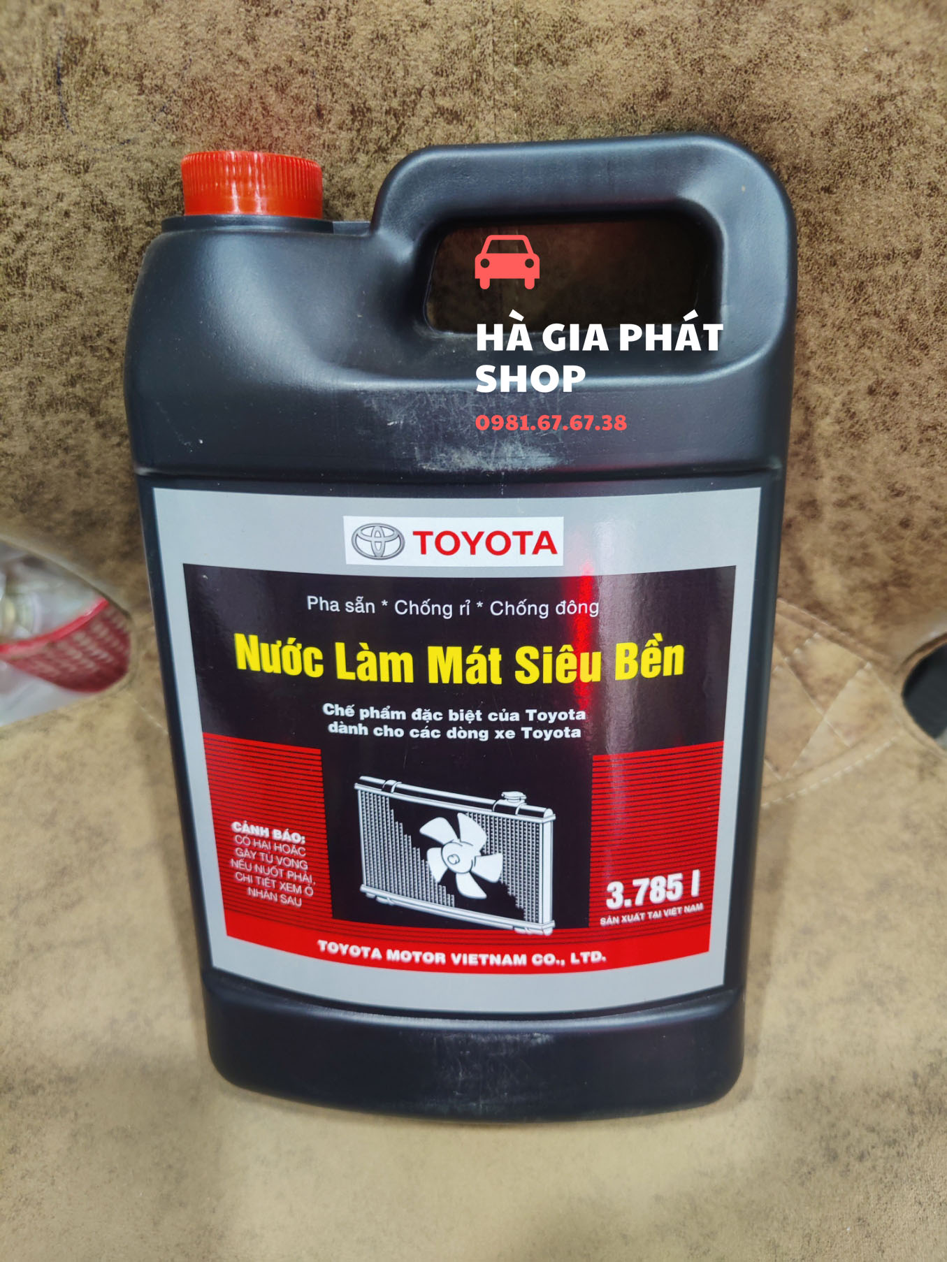 Nước làm mát động cơ chính hãng toyota