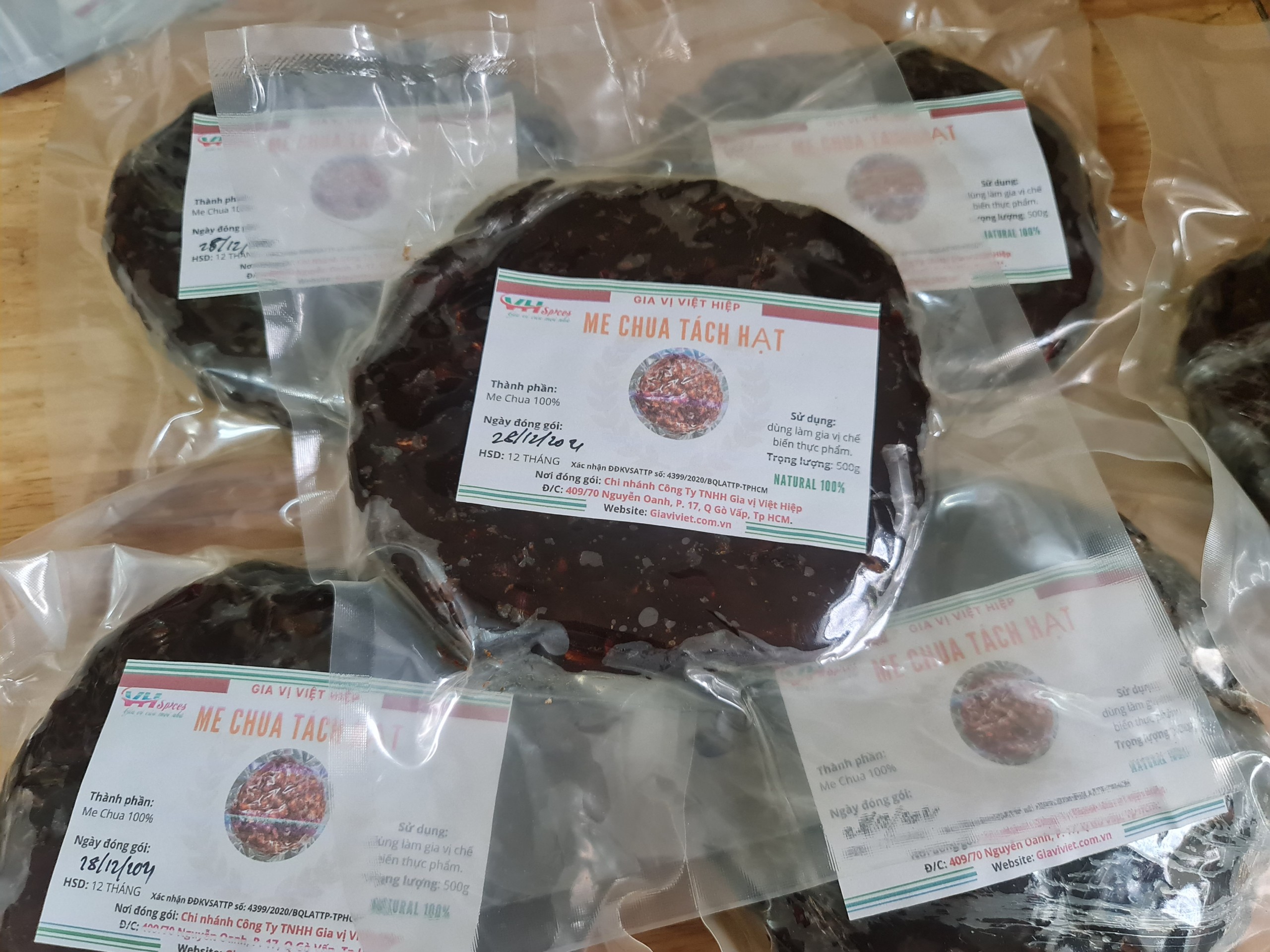 Me Chua tách hạt 1kg