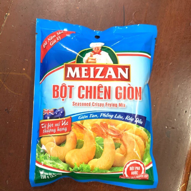 3 Gói Bột chiên giòn Mezan 150g