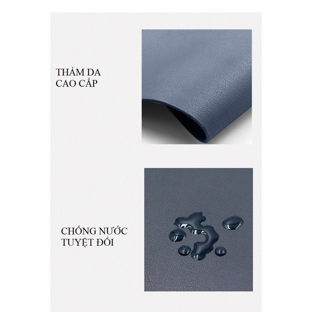 Miếng Lót Chuột Da 2 Mặt Loại To Mouse pad