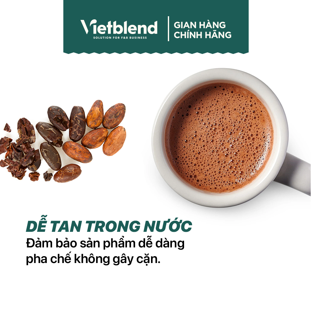 Bột Ca Cao VIETBLEND - Túi 500g