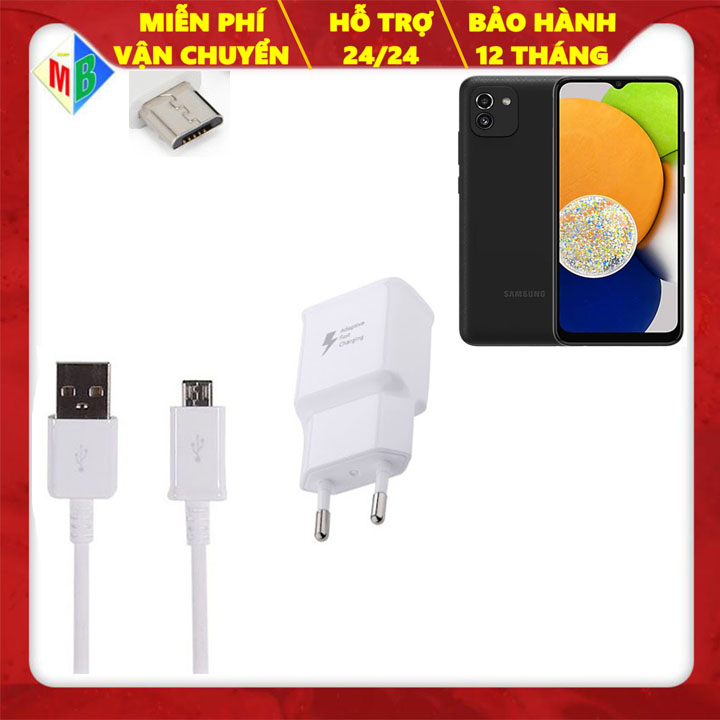 Bộ sạc nhanh 18w samsung a03