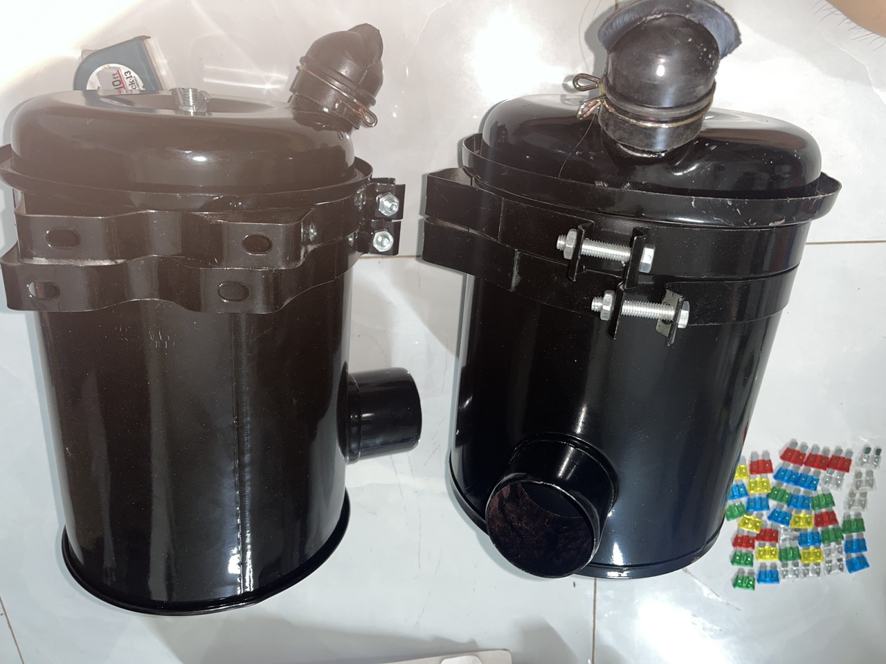 Bầu lọc gió kích thước lọc 15cm 22cm hoặc 15cm 26cm