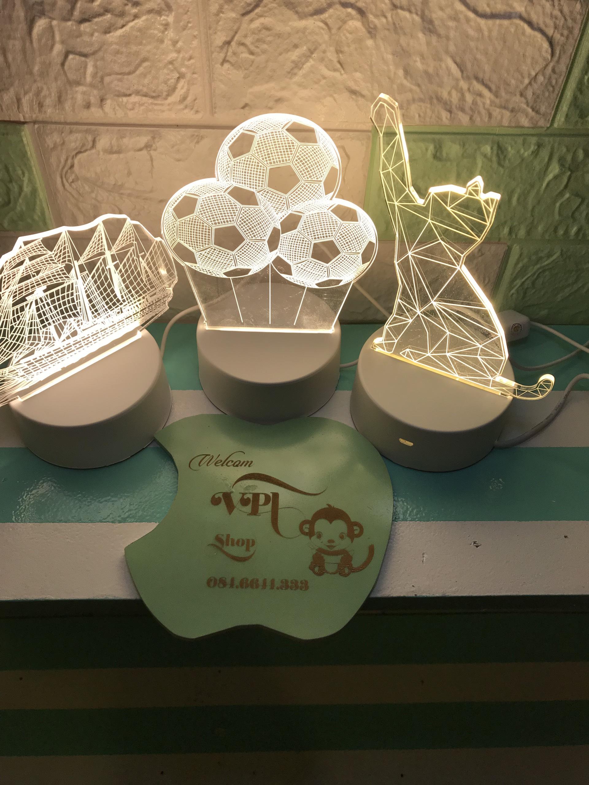 ĐÈN NGỦ LED 3D