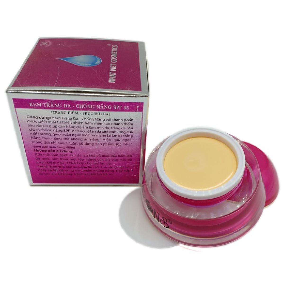 [HCM]Kem trắng da - Chống nắng SPF 35 Erons 20g