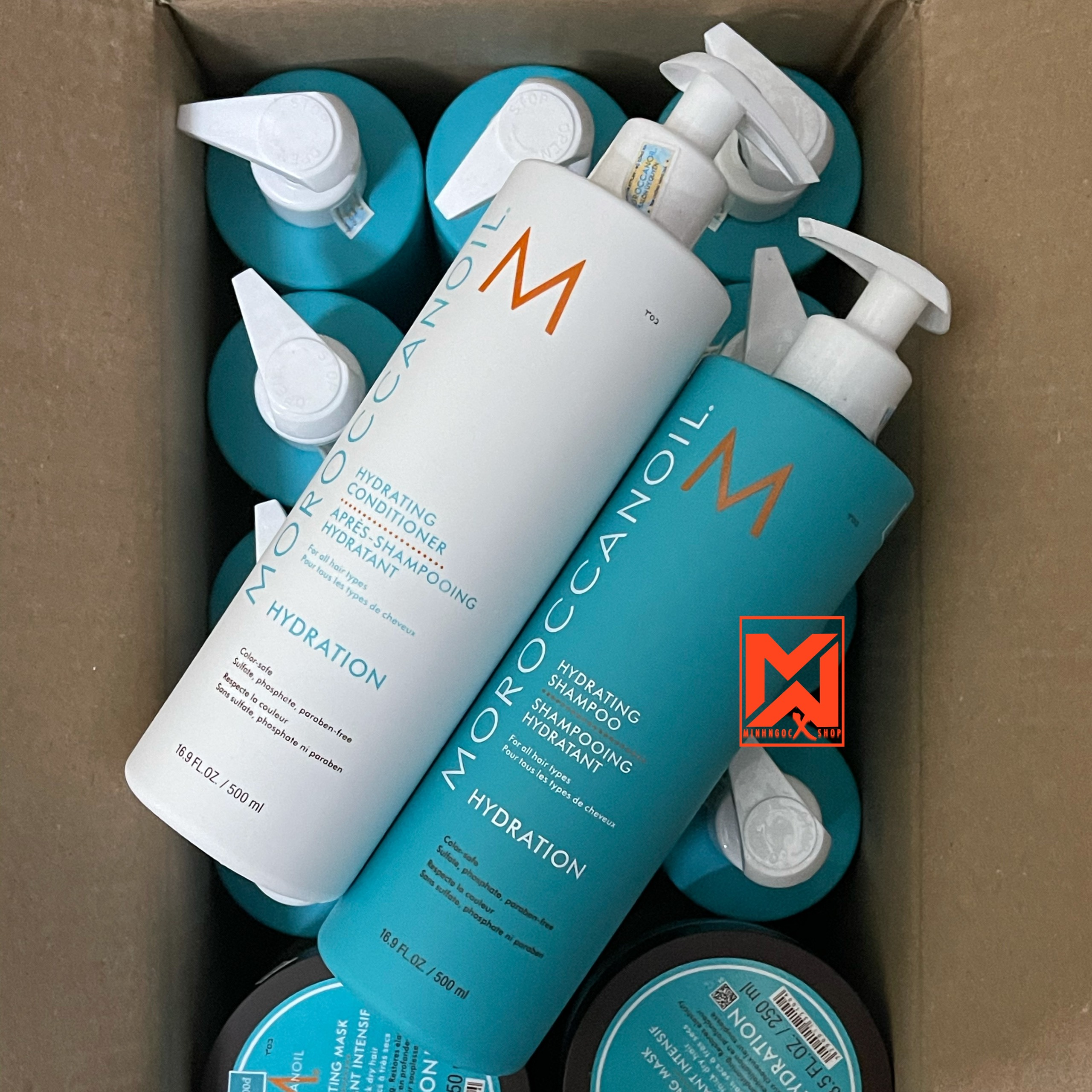 Dầu xả dưỡng ẩm công thức siêu nhẹ Moroccanoil Airy Moisture 500ML