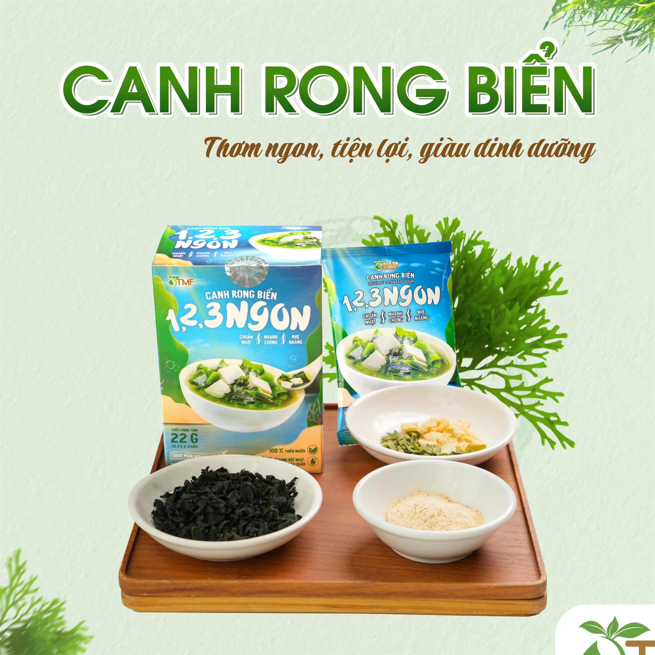 Seaweed Soup TMF 55gr/box, 10 small packs
