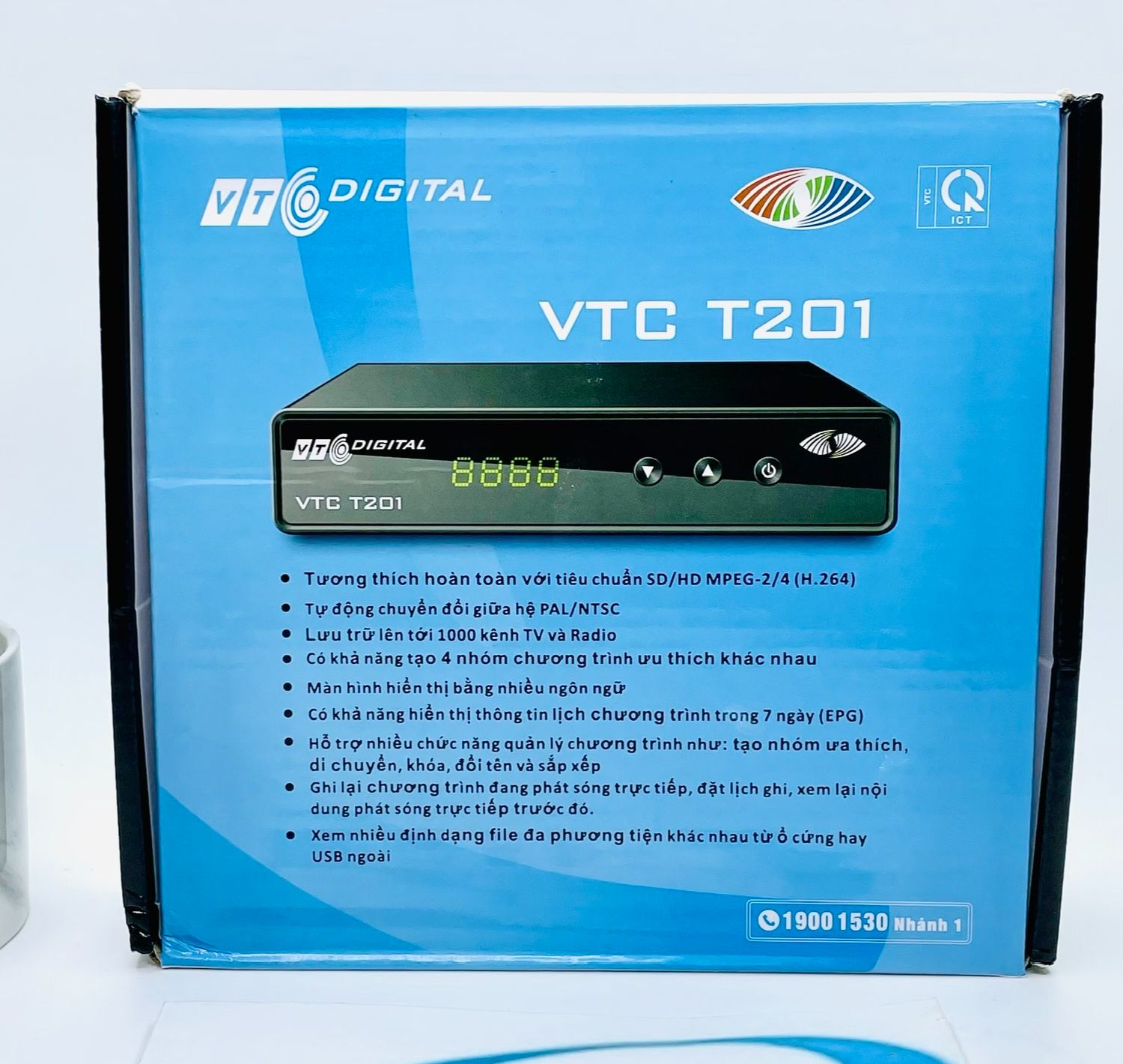 Đầu thu DVBT2 – VTC T201 Truyền Hình Số Mặt Đất Miễn Phí
