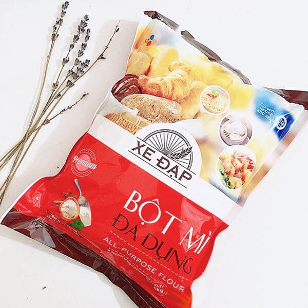 Bột mì đa dụng Xe Đạp 1Kg