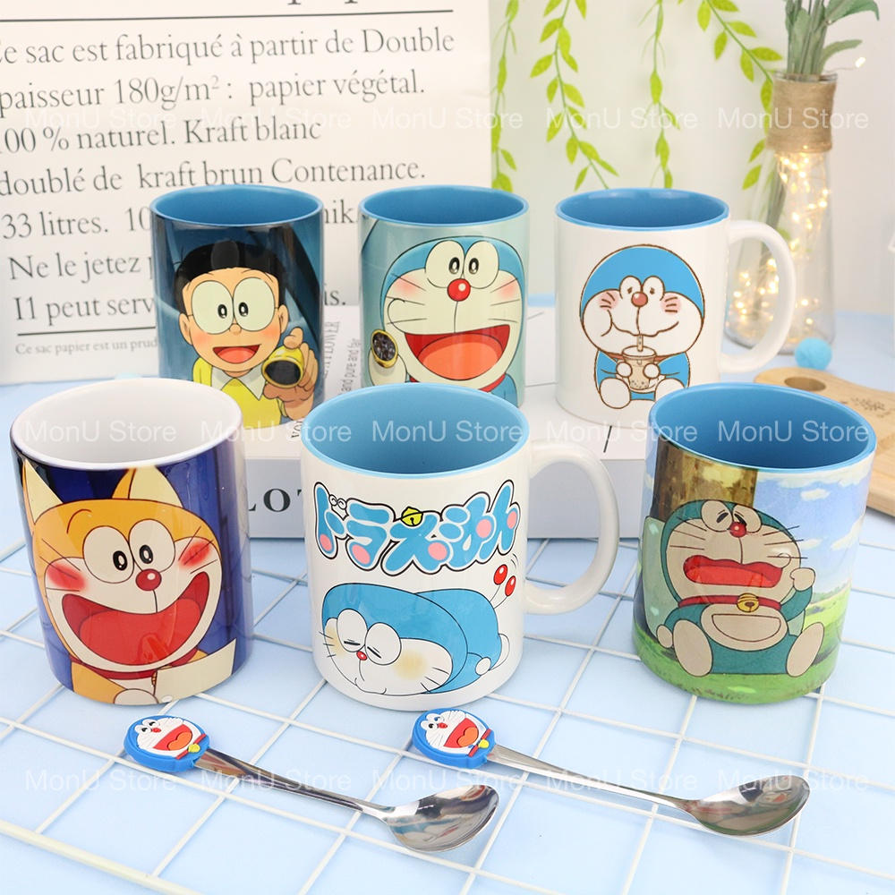 Ly sứ Doraemon dễ thương cute TooYoo BK00896