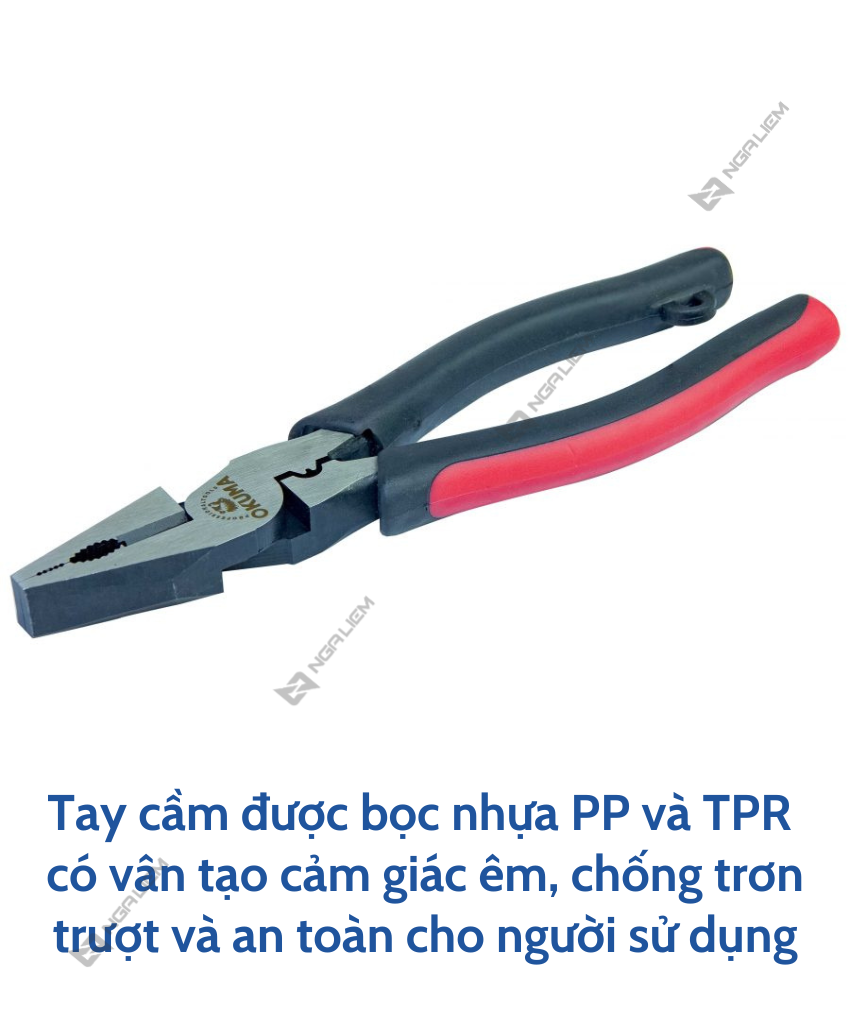Kìm Điện Cao Cấp (6" - 7" - 8") OKUMA