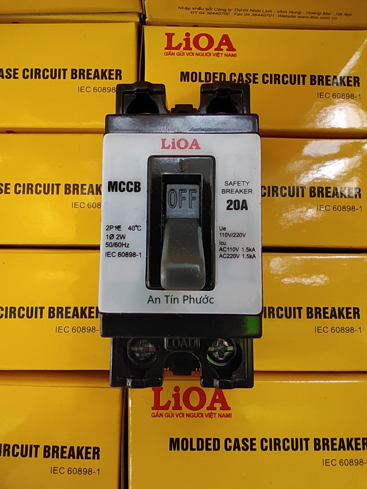 Cầu dao an toàn LIOA - CB cóc Lioa 10A,20A,30A