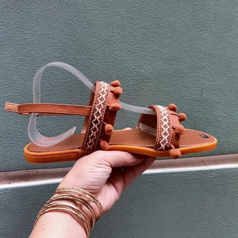 Giày sandal thổ cẩm giày đi biển Boho