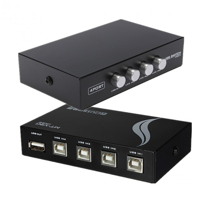 Bộ chia máy in 1 ra 4 cổng USB
