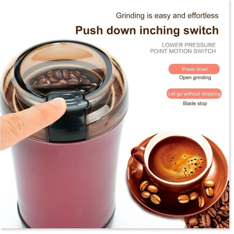 BÁO GIÁ Bột Cafe | Shopee Lazada Sendo Tiki mới nhất 28 Máy xay cafe mini 💕𝑭𝑹𝑬𝑬𝑺𝑯𝑰𝑷💕 Máy xay cà phê tại nhà công suất lớn nghiền bột đa năng xay ngũ cốc 9585