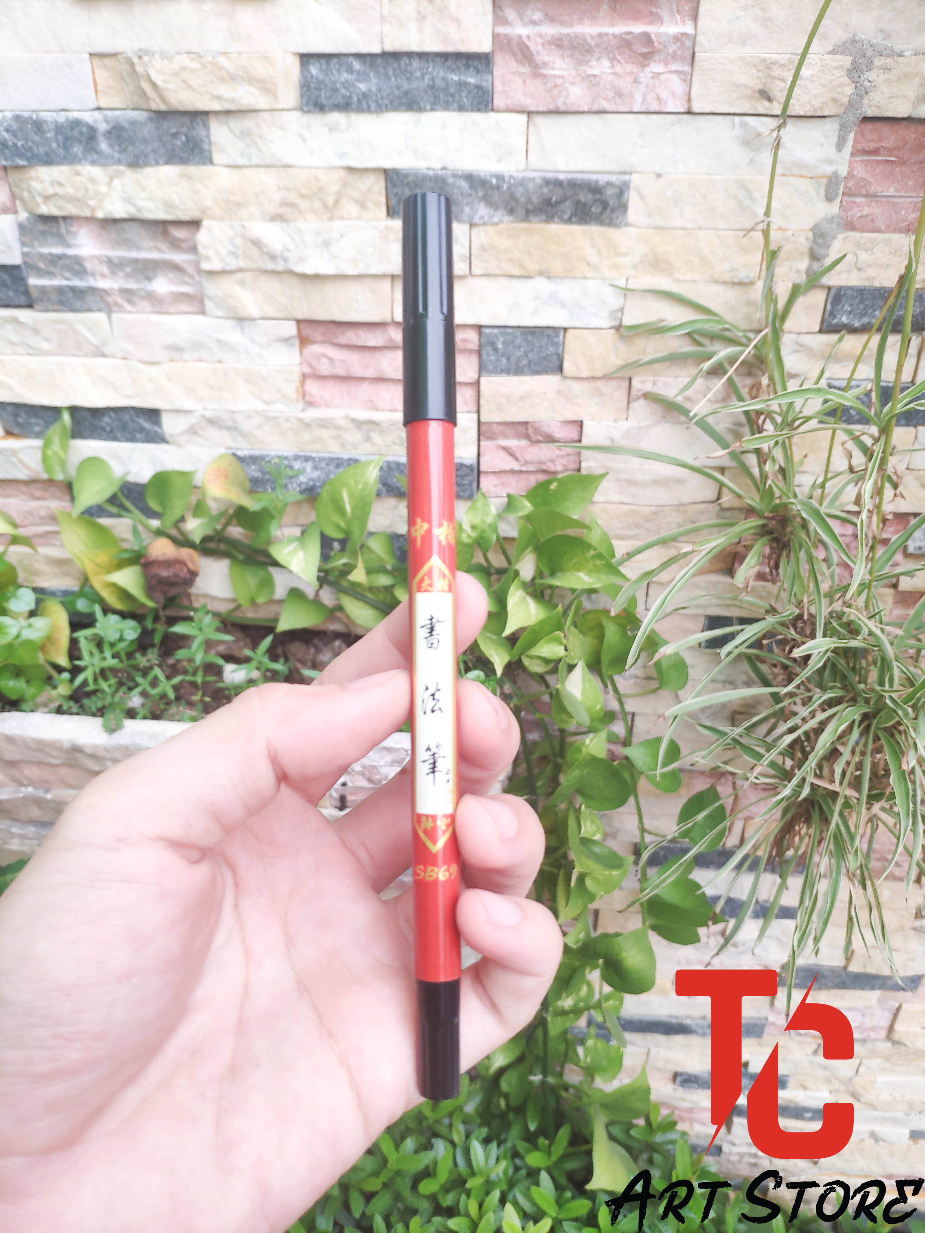[TC Art Store] Bút thư pháp mực sẵn 2 đầu