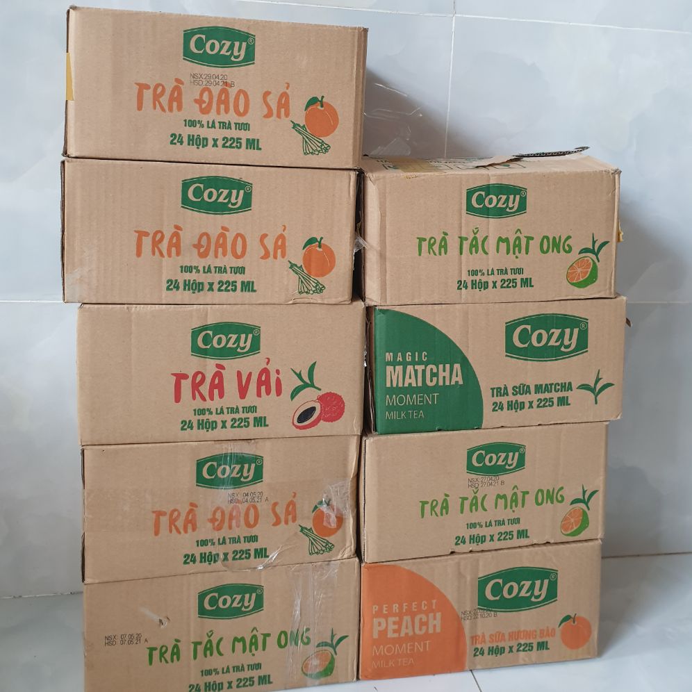 COMBO 3 thùng trà cozy 3 vị