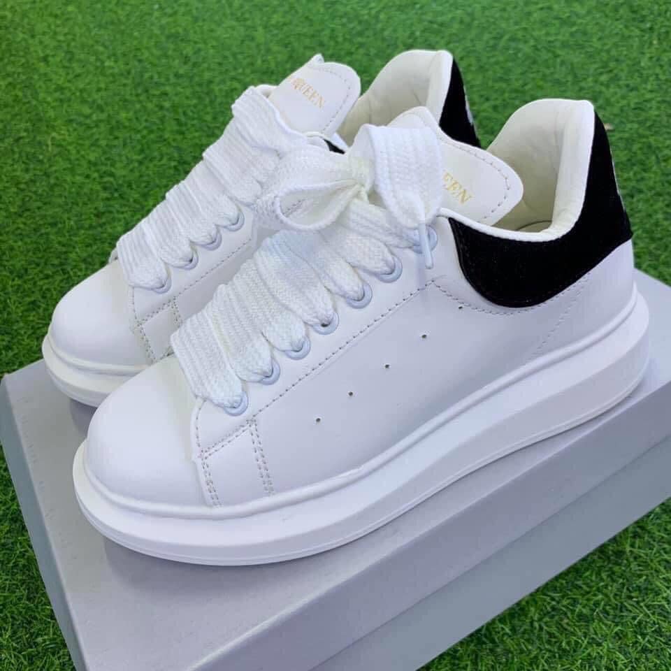 Mcqueen - Giày mcq gót hoa cúc - Giày sneaker full size nam nữ