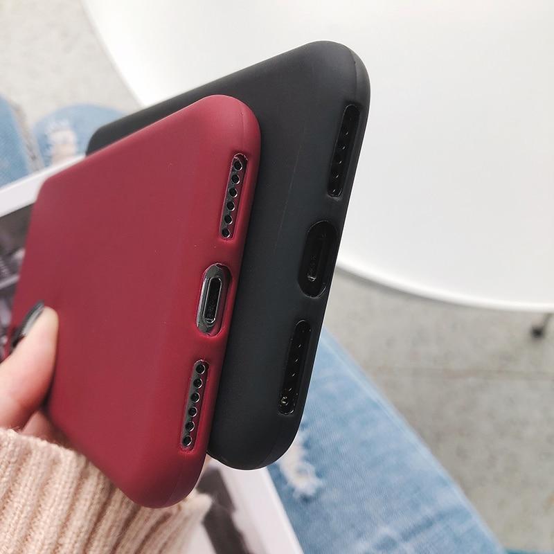 Ốp điện thoại trơn dành cho iphone 5, 5S, iphone 6, iphone 6plus, iphone 6s, iphone 7, iphone 8, iphone 11, iphone XS, iphone XS max