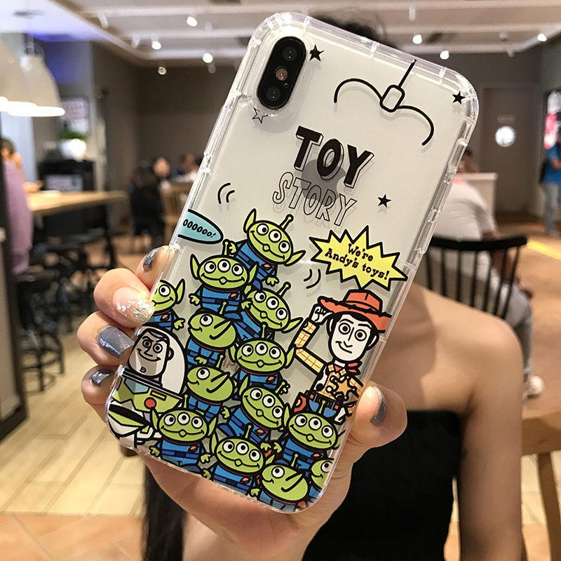 Ốp Lưng Silicon Chống Sốc Toy Story