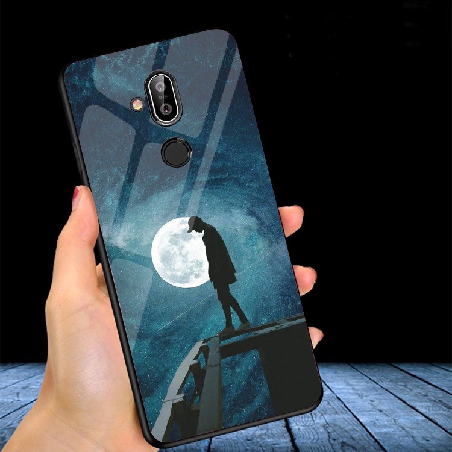 Ốp Lưng Kính 3D NOKIA 8.1 Ốp lưng thế hệ mới cao cấp