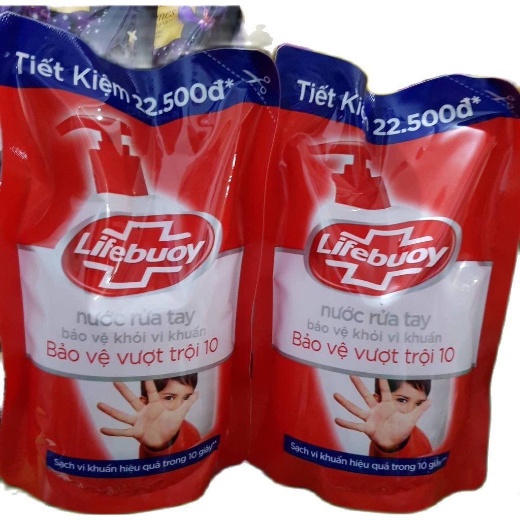 ComBo 2 Túi Nước Rửa Tay Lifebuoy  (400g/Túi )