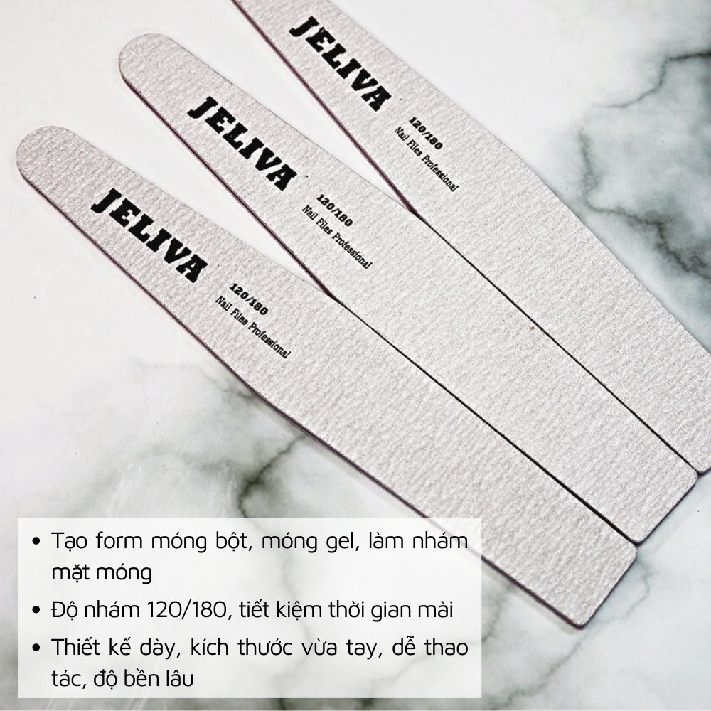 Dũa móng bột gel Jeliva