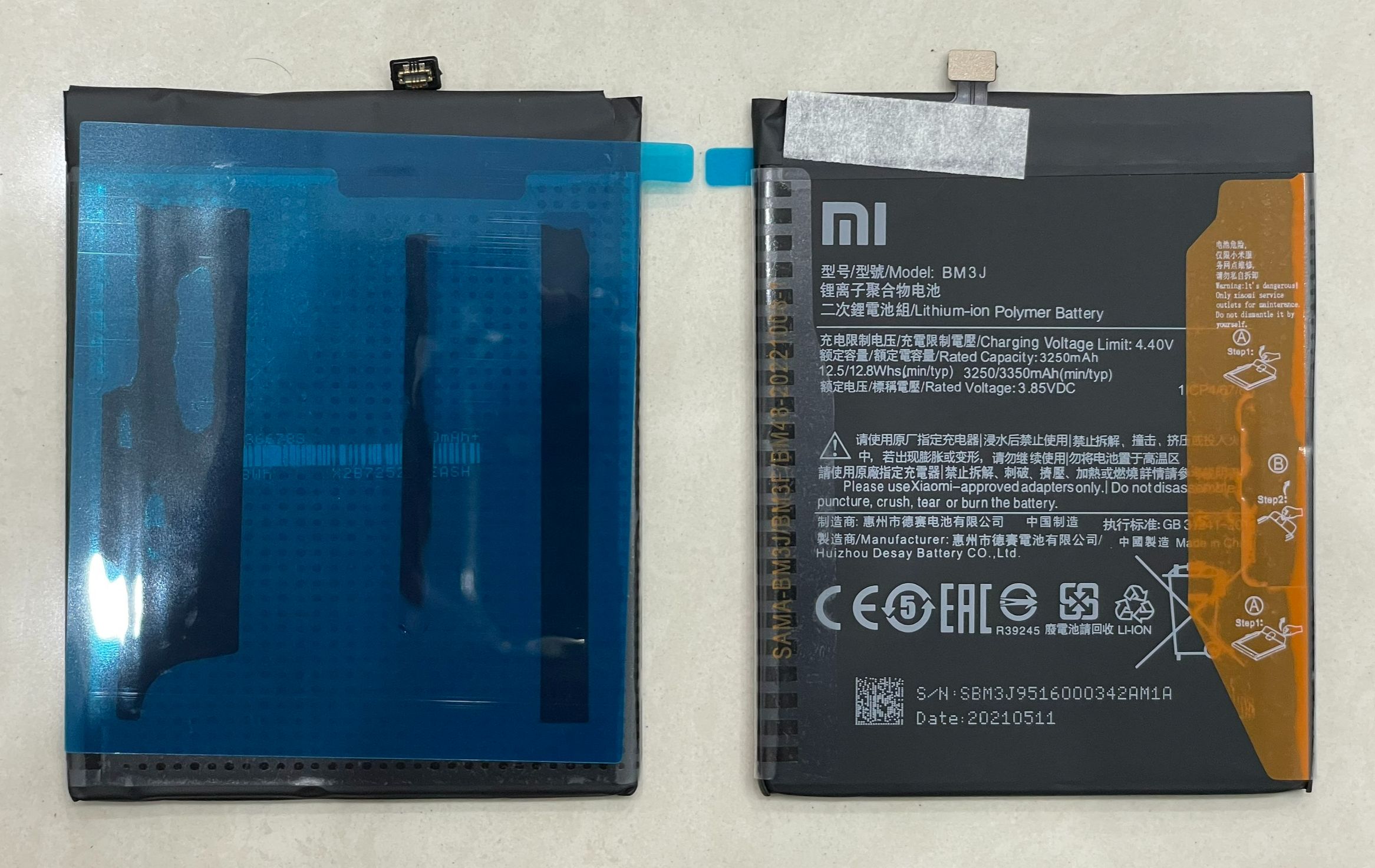 Pin zin xiaomi bm3j dùng cho mi8 lite / mi8lite