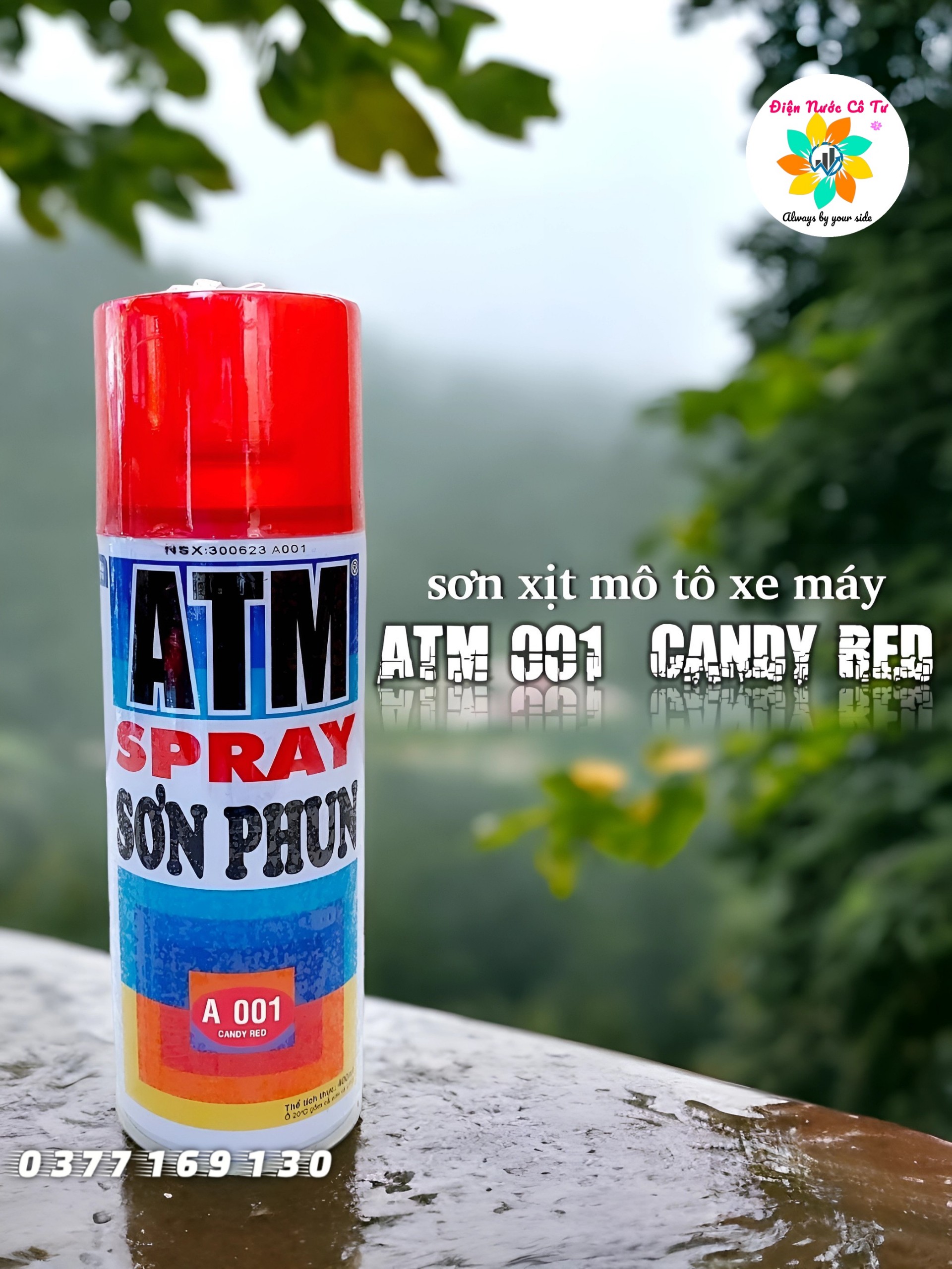 Sơn xịt ATM Spray màu hồng A299